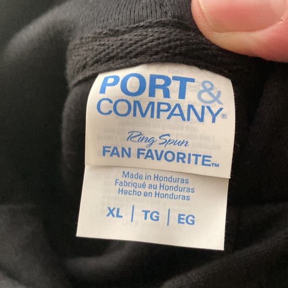 Port Co Black Hoodie Arriba Monterrey Rayados Size XL Mens - Picture 7 of 7